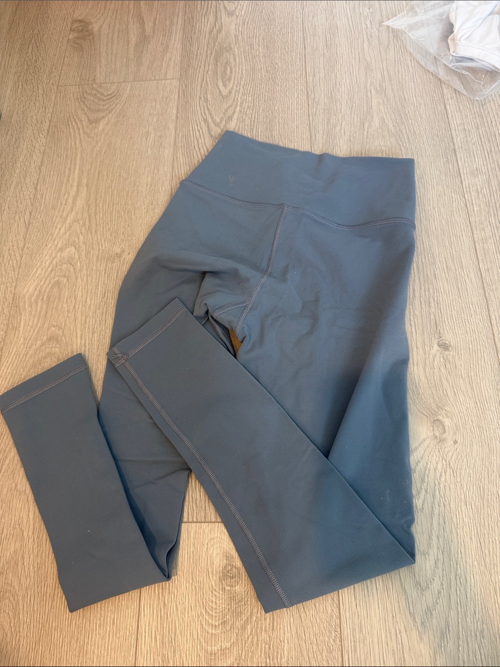 TNA Slate Blue High-Rise Workout Leggings